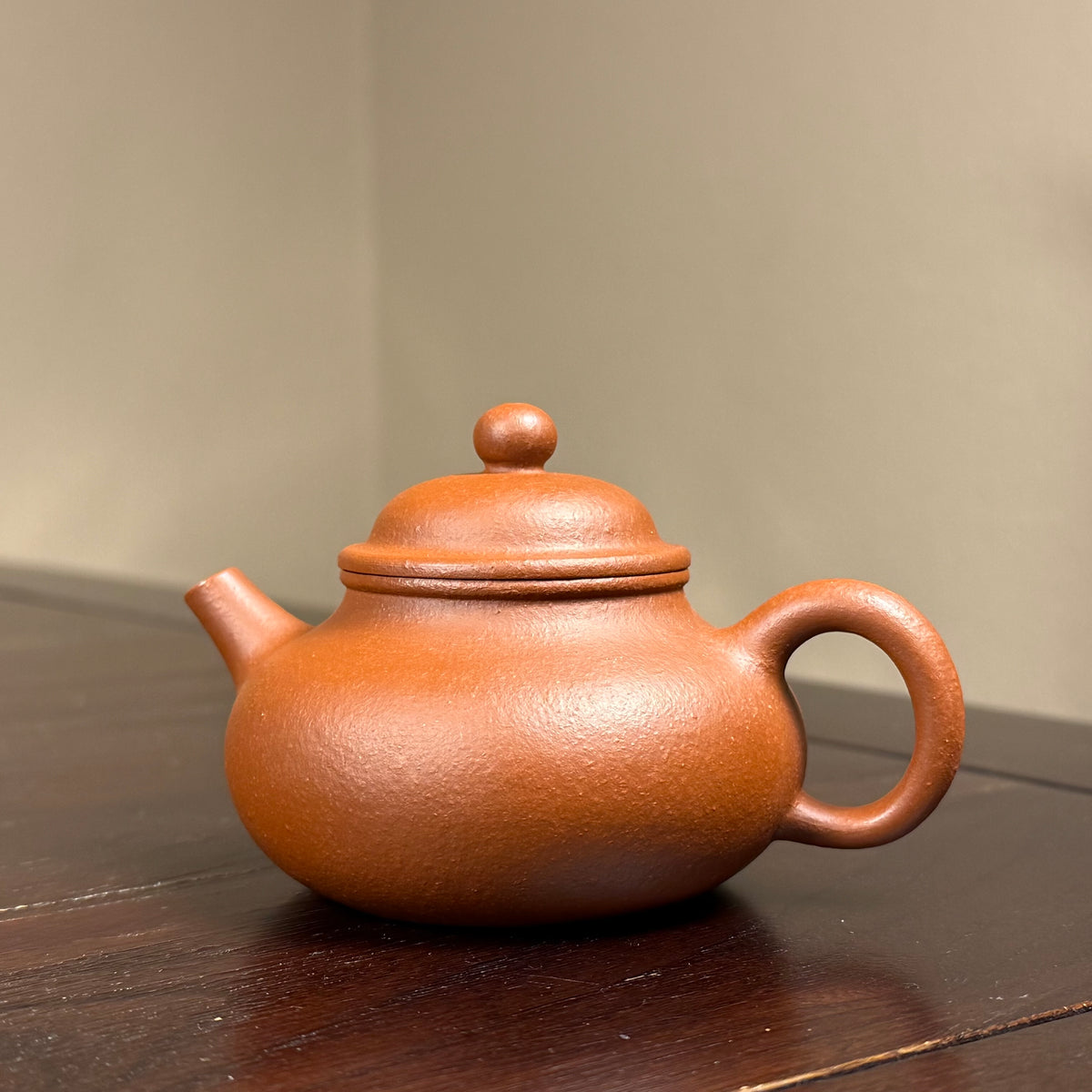 朱泥大紅袍ティーポット Zhuni Dahongpao Rongtian Yixing Teapot 朱泥大红袍容天, 160ml