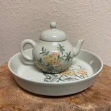 Ash Glaze Yellow Pomegranate Gaiwan and Hucheng, 125mL