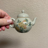 Ash Glaze Yellow Pomegranate Gaiwan and Hucheng, 125mL