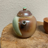 Dehua Glazed Teapot + 2 Cups