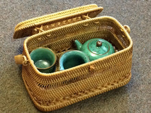 Medium Rattan Travel Basket