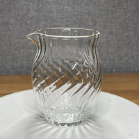 Glass Gong Dao Bei (Fairness Pitcher), Spiral Egg Shape