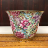 Handmade Falangcai 珐琅彩 Enamel Peony Teacup, 85mL