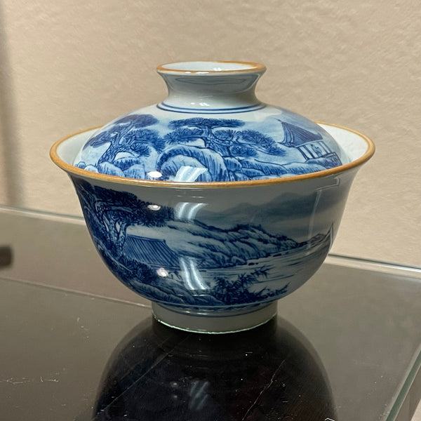 Qinghua Handpainted Gaiwan, 130mL