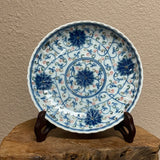 Jingdezhen Scalloped Longevity Dishes
