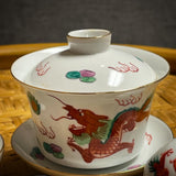 Chaozhou Vintage-style Dragon Tea Set