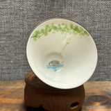 Hand painted Conical Teacup, 60mL