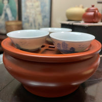 Vintage 1980s Chaozhou Gongfu Teacups (3pcs)