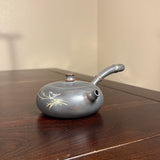 Nixing Bamboo Side-handle carved teapot, 165mL