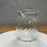 Glass Gong Dao Bei (Fairness Pitcher), Spiral Egg Shape