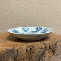 Jingdezhen Qinghua Handpainted Xiuqiu Ball Plate