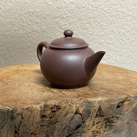 Lao Zini Shuiping Yixing Teapot, 老紫泥水平壶, 100mL