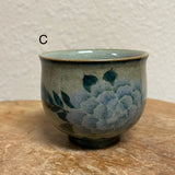 Peony Teacups, 60-90mL