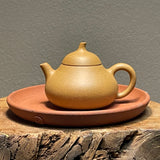 Huangjin Duan Melon Yixing Teapot, 黄金段匏瓜, 140ml