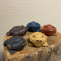 Jin Chan, 3-legged money toad tea pet