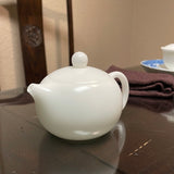 Mutton Fat Jade Xishi Teapot, 180ml