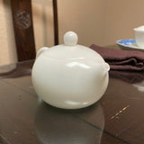 Mutton Fat Jade Xishi Teapot, 180ml