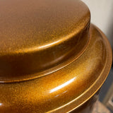 Metallic Double-lid Tea Tin