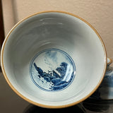 Qinghua Handpainted Gaiwan, 130mL