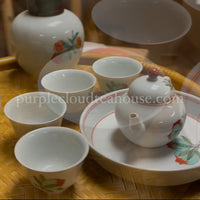 Longevity Peach Tea Set