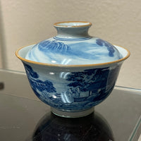 Qinghua Handpainted Gaiwan, 130mL