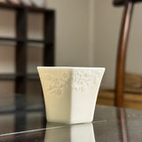 Embossed Hexagonal Tea Cup (3 styles)
