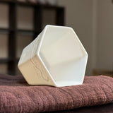 Embossed Hexagonal Tea Cup (3 styles)