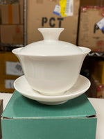 Ceramic White Gaiwan (3 sizes)