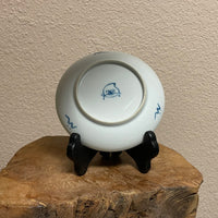 Jingdezhen Qinghua Handpainted Xiuqiu Ball Plate
