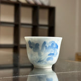 Jingdezhen Hand-painted Blue and White Cabbage Tea Cup
