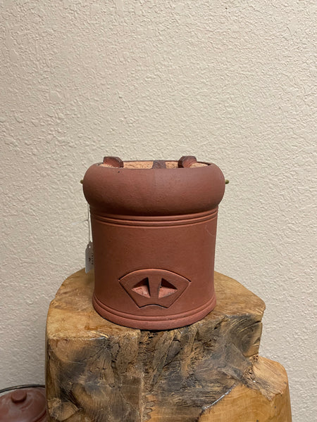 Chaozhou Red Clay Feng Lu / Stove with Handle