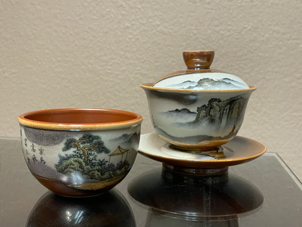 Landscape Gaiwan + Cup