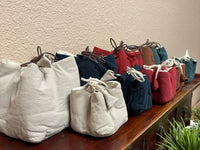 Linen Fabric Travel Bag