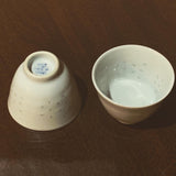 Vintage-style Linglong 玲珑 Rice Pattern Teacups