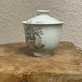 Ash Glaze Landscape Gaiwan, 90mL