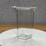 Glass Gong Dao Bei (Fairness Pitcher), Hexagonal Shape