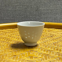 Vintage-style Linglong 玲珑 Rice Pattern Teacups