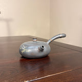 Nixing Bamboo Side-handle carved teapot, 165mL