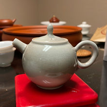 Handmade Soda-GlaZed Teapot and Cups
