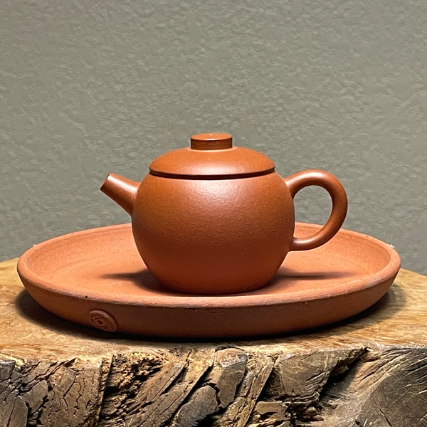 Zhuni Julunzhu Yixing Teapot, 朱泥巨轮珠, 90ml