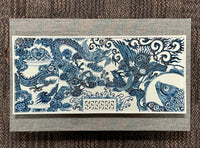 Qinghua Tea Tray by Chen Tong, of Jingdezhen