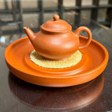 Hand-pulled Hongni Hucheng (Teapot Holder)