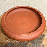 Hand-thrown Hammered Texture Chaozhou Teaboat, 7-inch