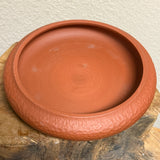 Hand-thrown Hammered Texture Chaozhou Teaboat, 7-inch