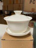 Ceramic White Gaiwan (3 sizes)