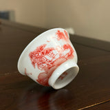 Fanhong Landscape Teacup, 55mL