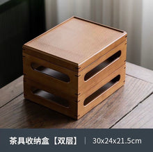 Teaware Storage Box, 2-layer
