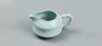 Ru Kiln Sky Blue Petal Shaped Tea Set