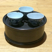 Vintage-style Handmade Tin Chaoshan Tea Tray