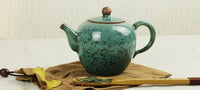 Jun Kiln Peacock Green Mei Ren Jian (Beauty Shoulder) Tea Set